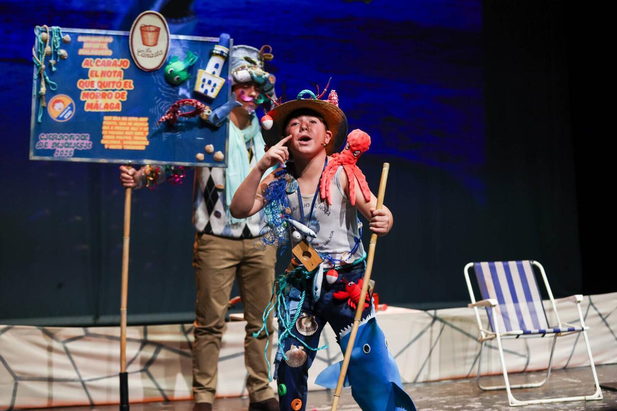 Al carajo el nota que quitó el morro de Málaga. Infantil