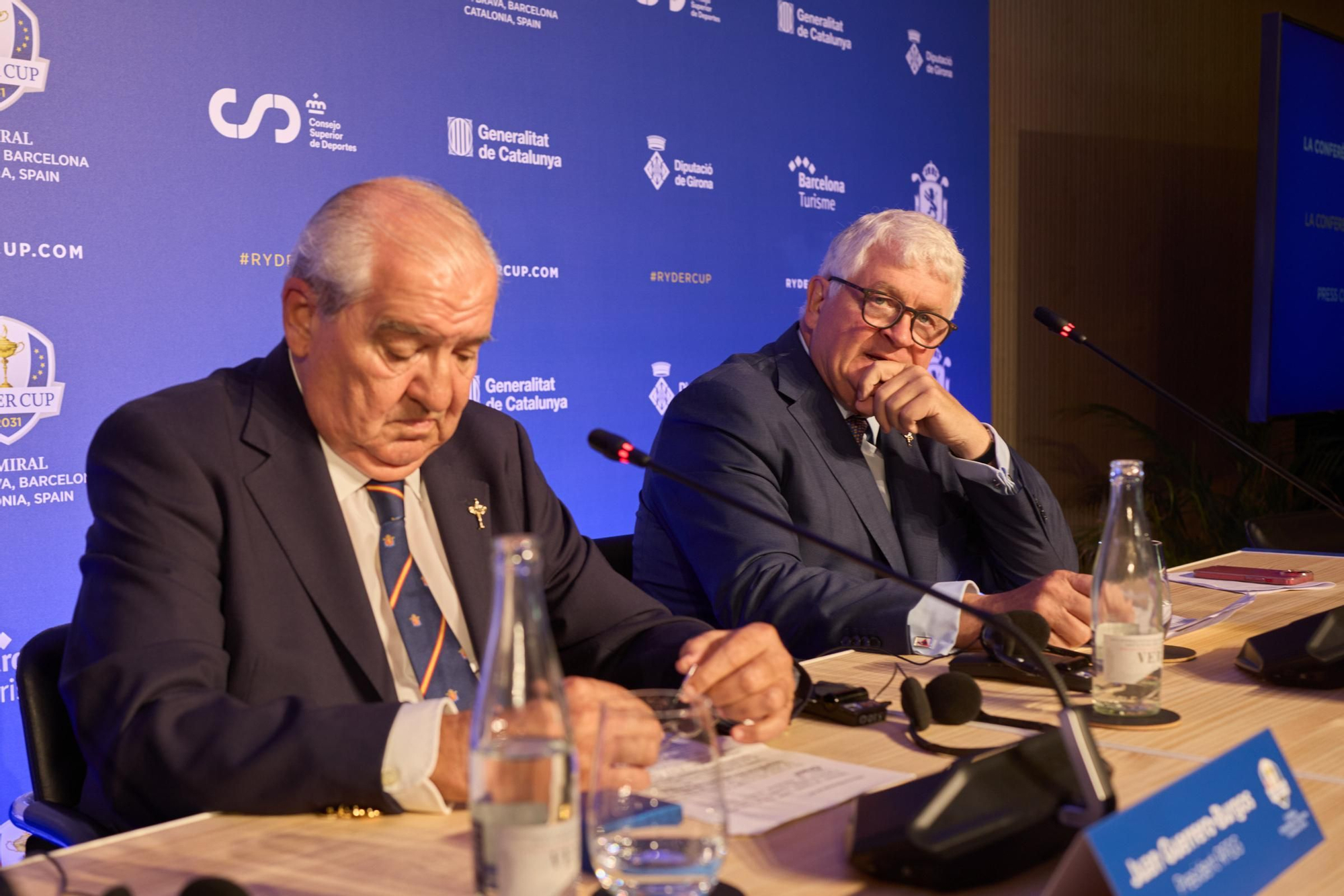 Les imatges de la presentació de la Ryder Cup 2031 a l'Hotel Camiral