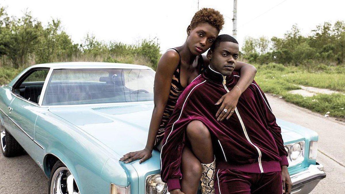 Jodie Turner-Smith y Daniel Kaluuya, en 'Queen &amp; Slim'.