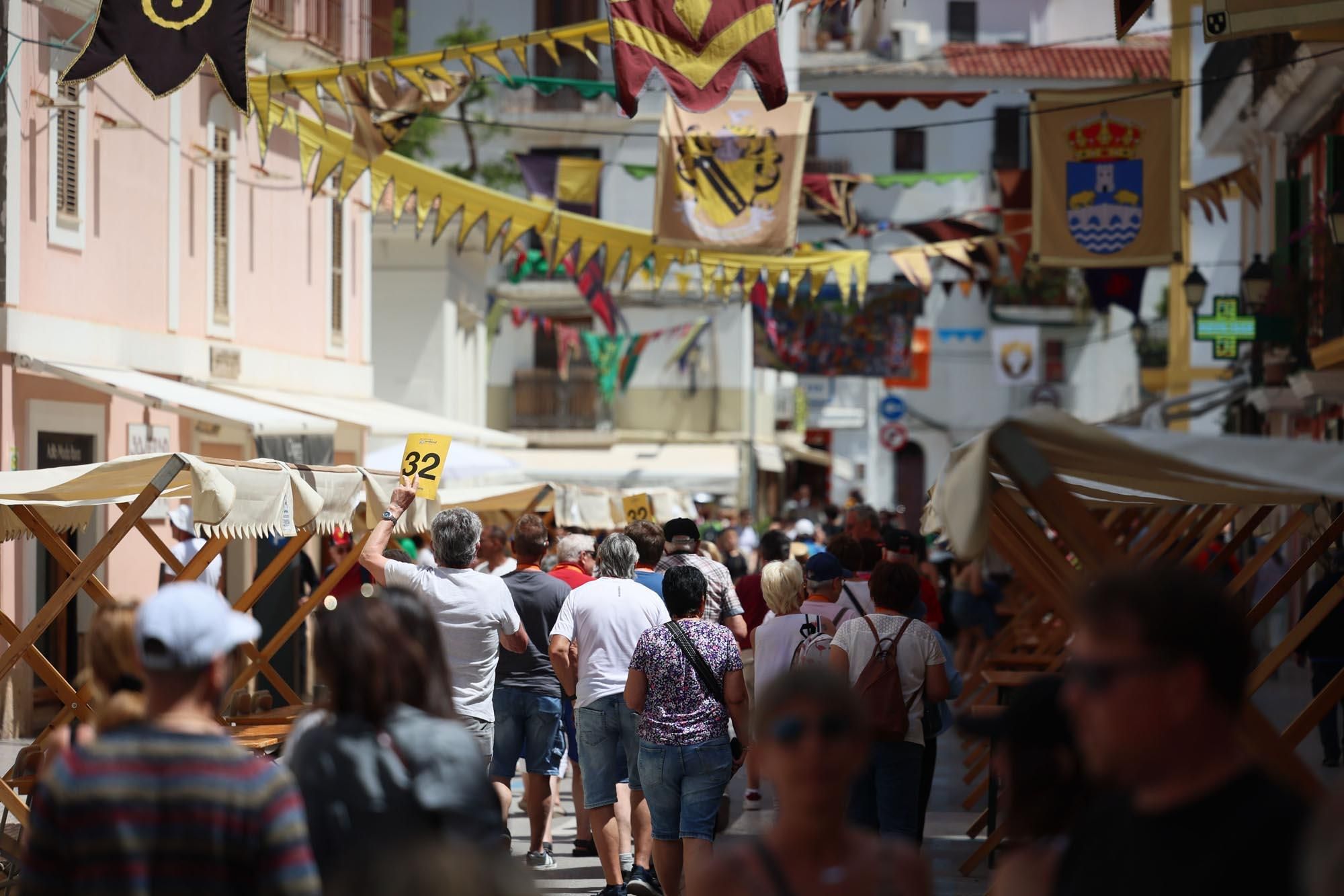 Preparativos de la feria Eivissa Medieval