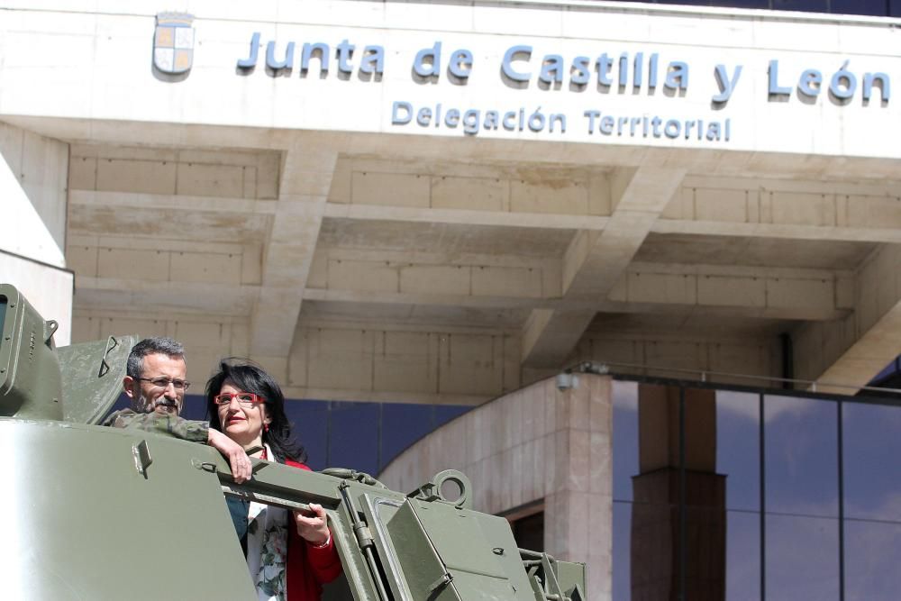 Puertas abiertas de las Fuerzas Armadas en León