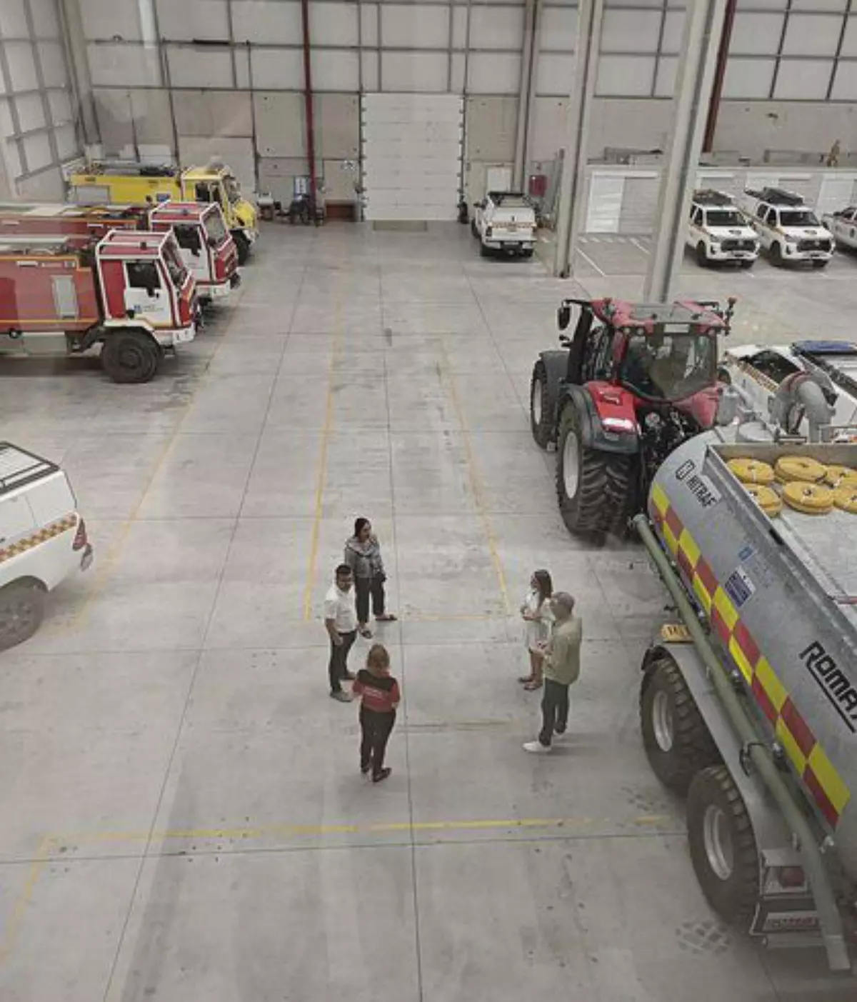 El distrito forestal de Verín refuerza su base operativa con cámaras de vigilancia