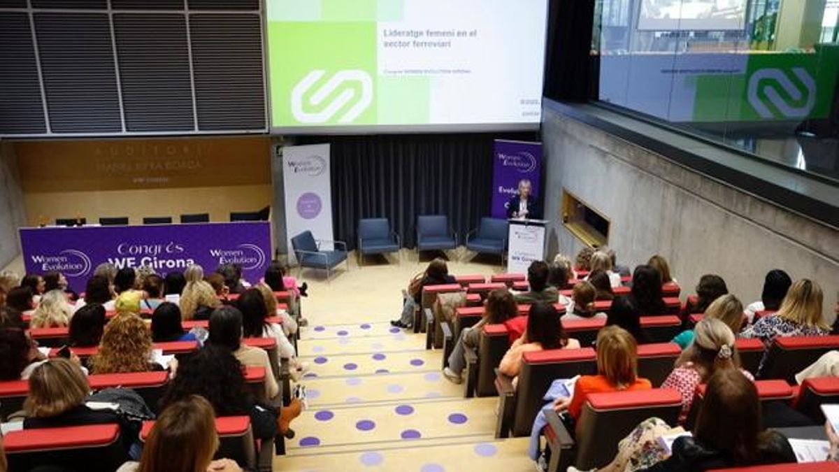 Un acte de l'edició passada del Women Evolution Girona.
