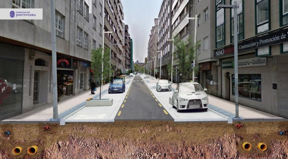 Urbanismo en Pontevedra | Así será la calle Martín Echegaray