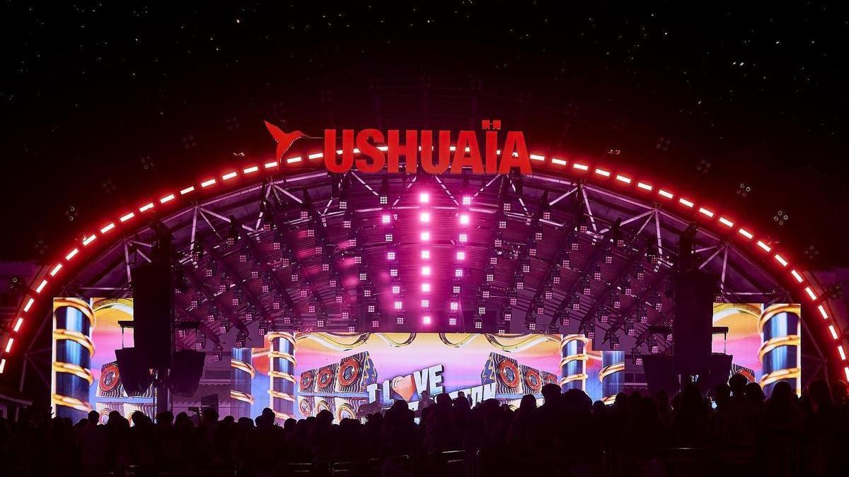 Imagen de archivo de una fiesta 'I Love Reggaeton' en Ushuaïa Ibiza.