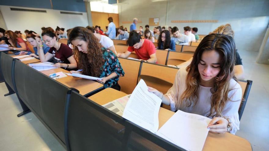 3.993 estudiantes empiezan la Selectividad en Mallorca