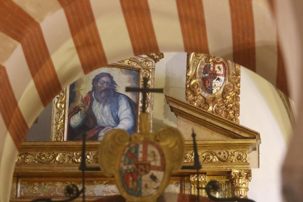 Restauración del retablo de la capilla de San Mateo