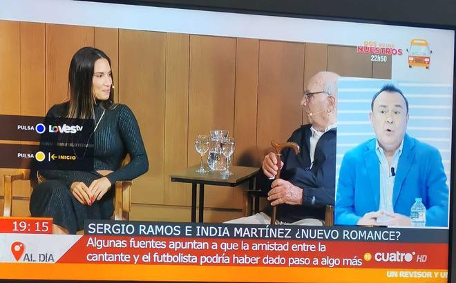 Sergio Ramos e India Martínez, ¿juntos?