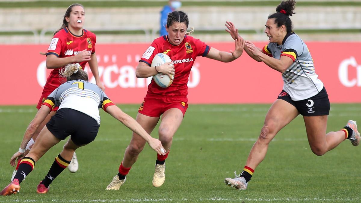 Tercera y última jornada de las series mundiales HSBC de rugby 7 de Málaga.