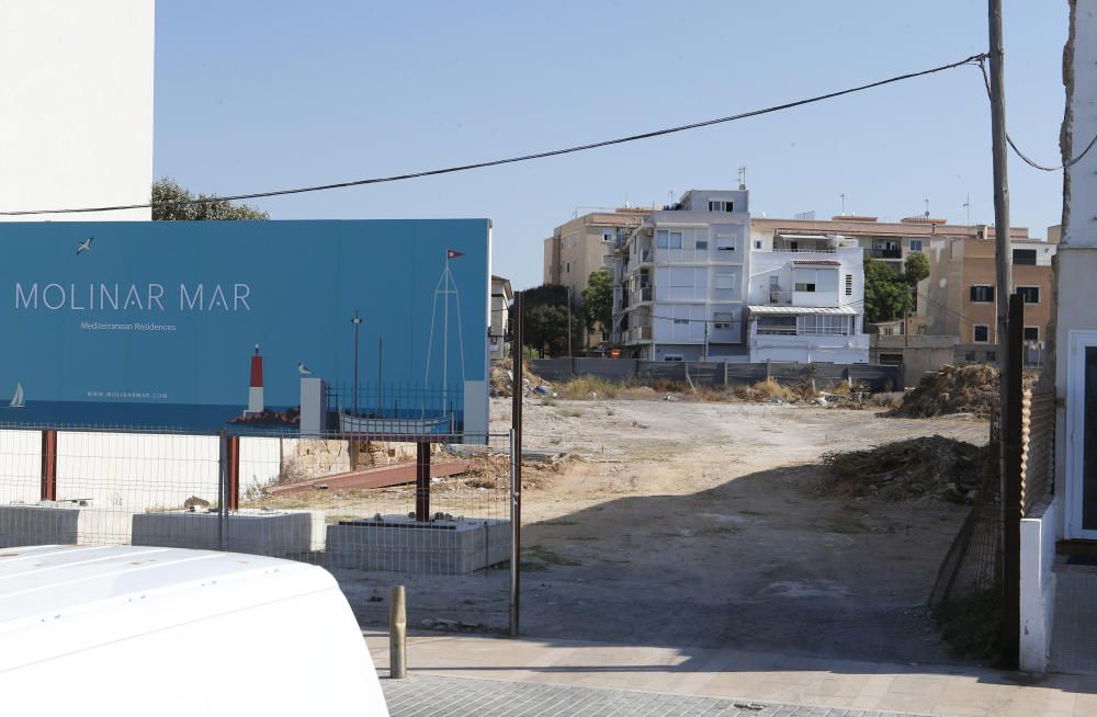 El último solar del Molinar frente al mar tendrá 31 casas