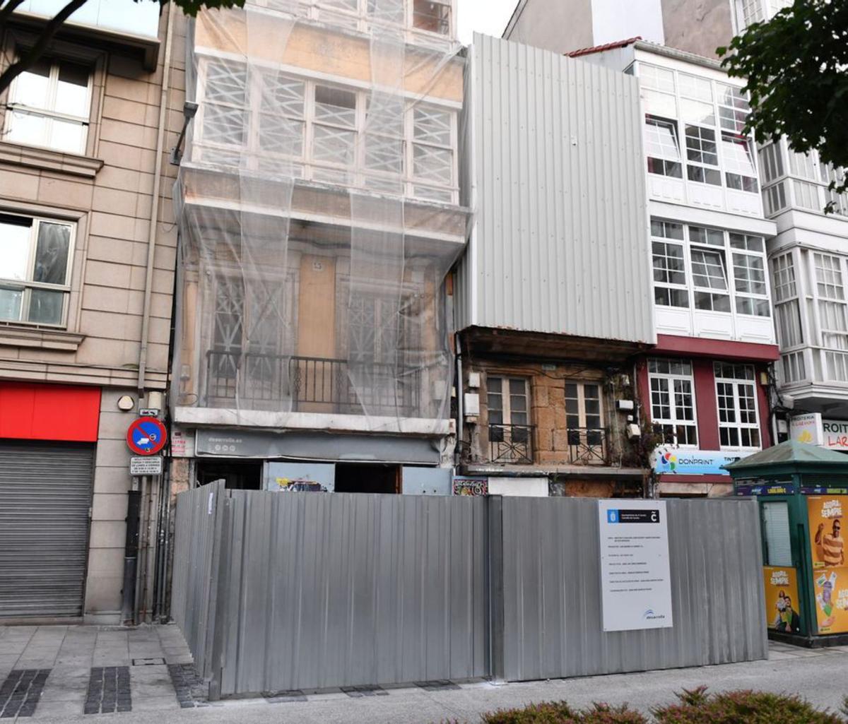 Los números 45 y 47 de San Andrés. |  Iago López/Roller Agencia