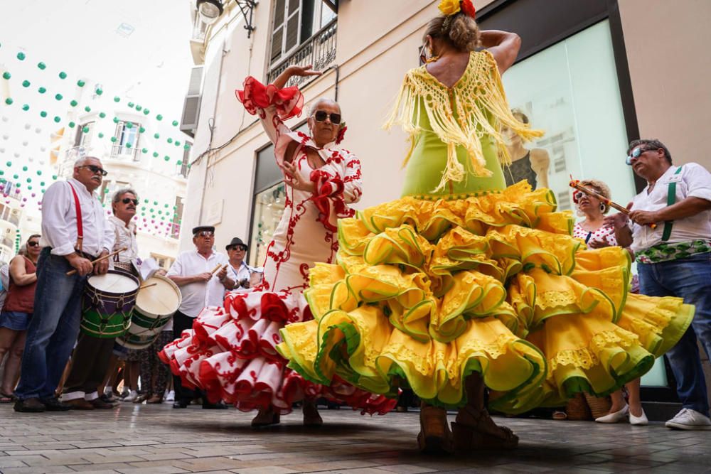 Último día de Feria en el Centro de Málaga