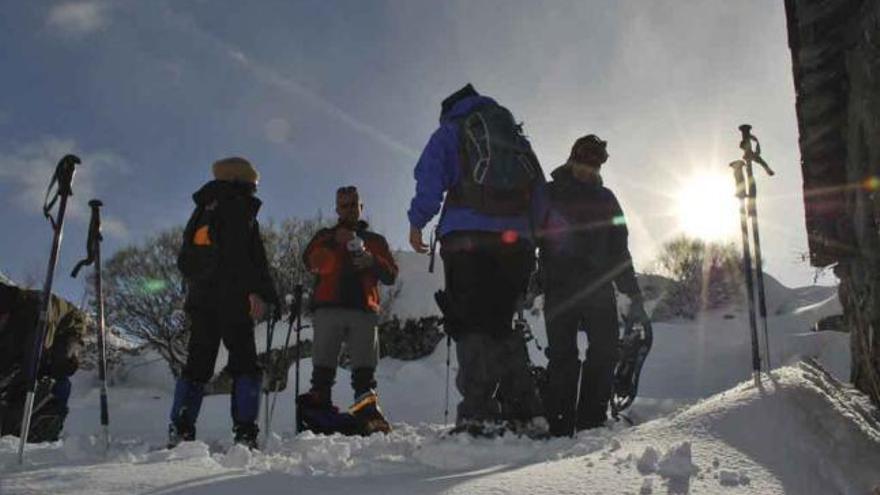 Prácticas asociadas a la nieve. Foto I.