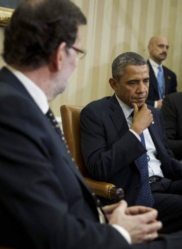 Encuentro de Rajoy y Obama en la Casa Blanca