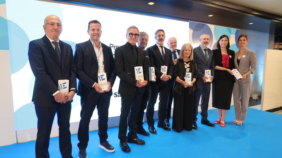Los premiados de esta primera edición de los Premios Empresa del Año Banco Sabadell