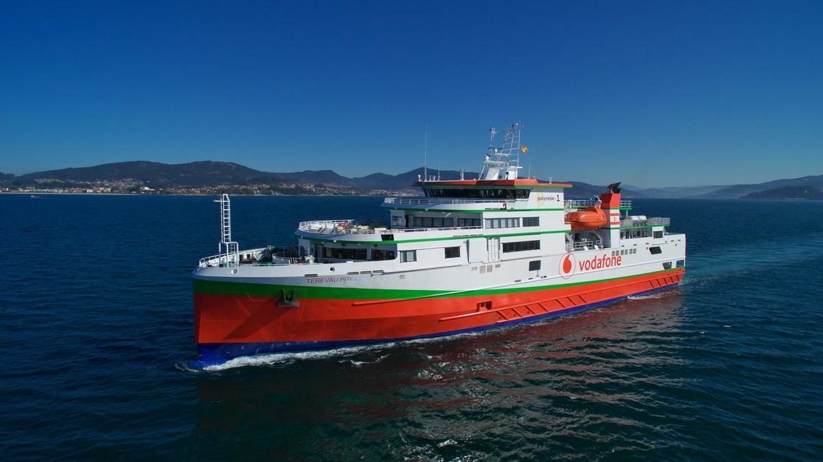 El Terevau Piti, ferri de Armón Vigo para la Polinesia.