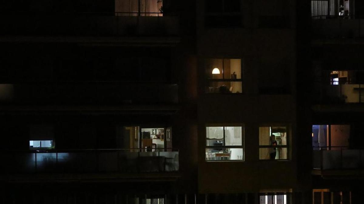 Viviendas en un bloque del barrio barcelonés del Poblenou, en una imagen de archivo.