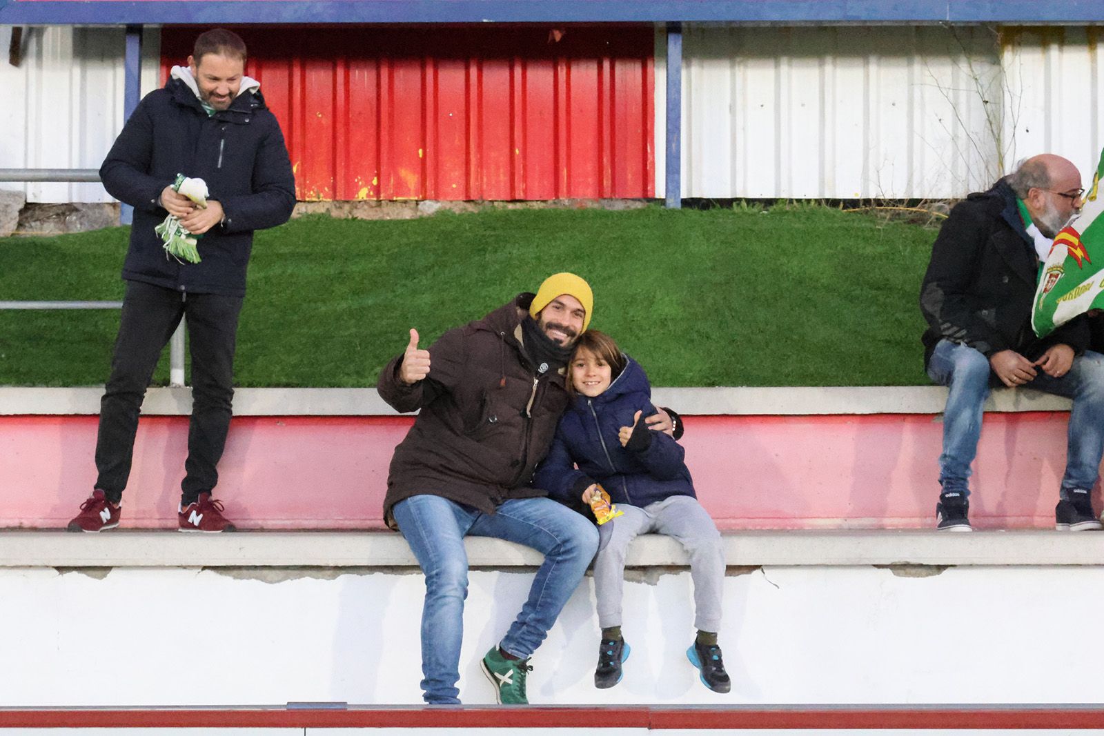 Las imágenes de la afición en el Sanse - Córdoba CF