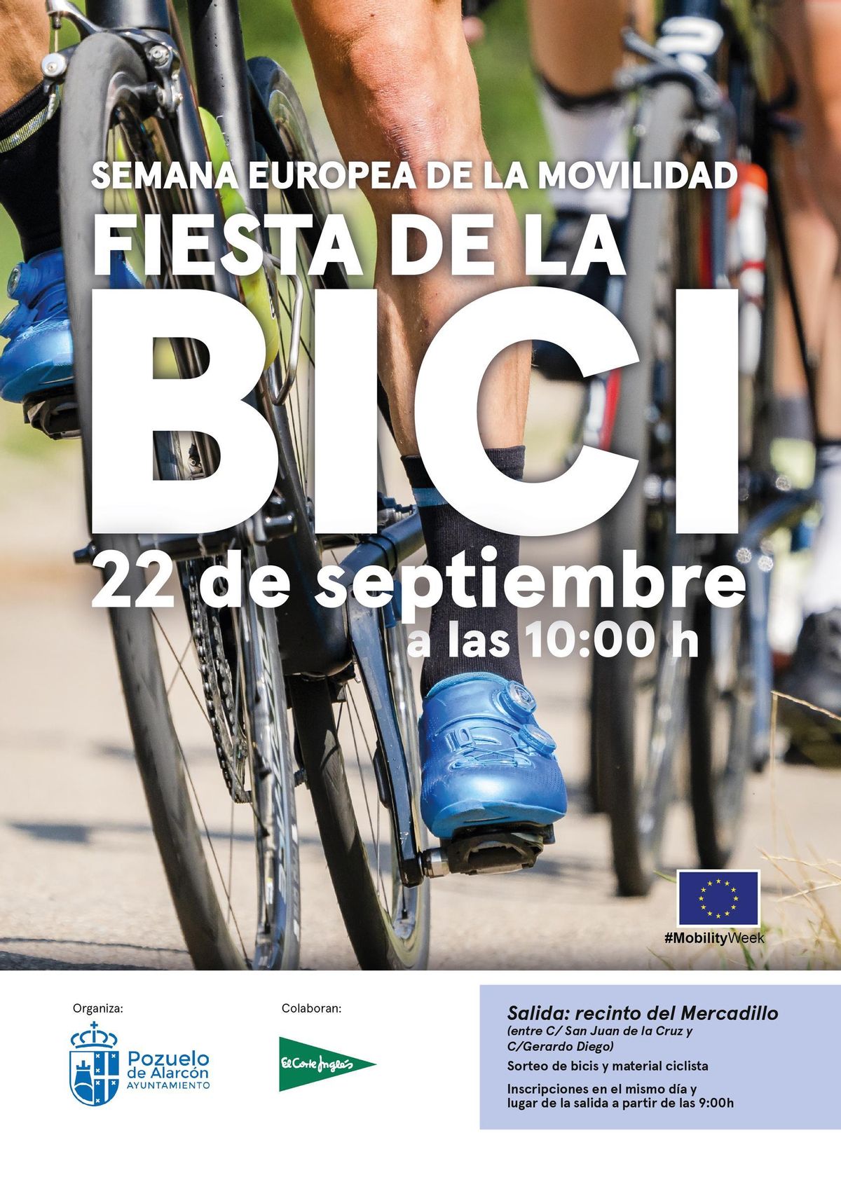 La Gran Fiesta de la Bicileta tendrá lugar este domingo 22 de septiembre en Pozuelo de Alarcón