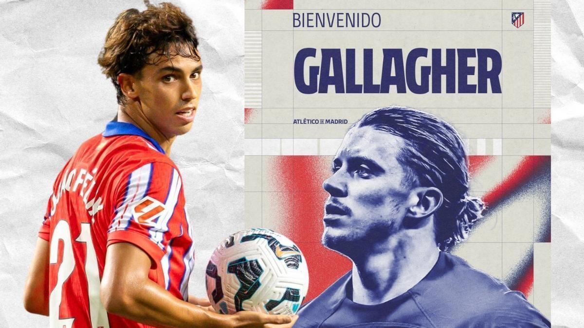 Simeone se libra por fin de Joao Félix: el Atlético le traspasa al Chelsea y Gallagher llega al Metropolitano