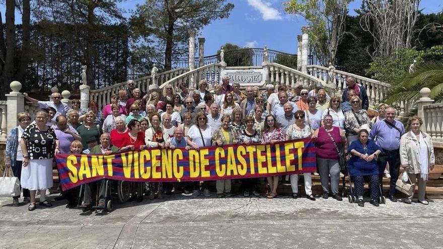 La Penya Blaugrana de Sant Vicenç celebra la Diada de la Dona