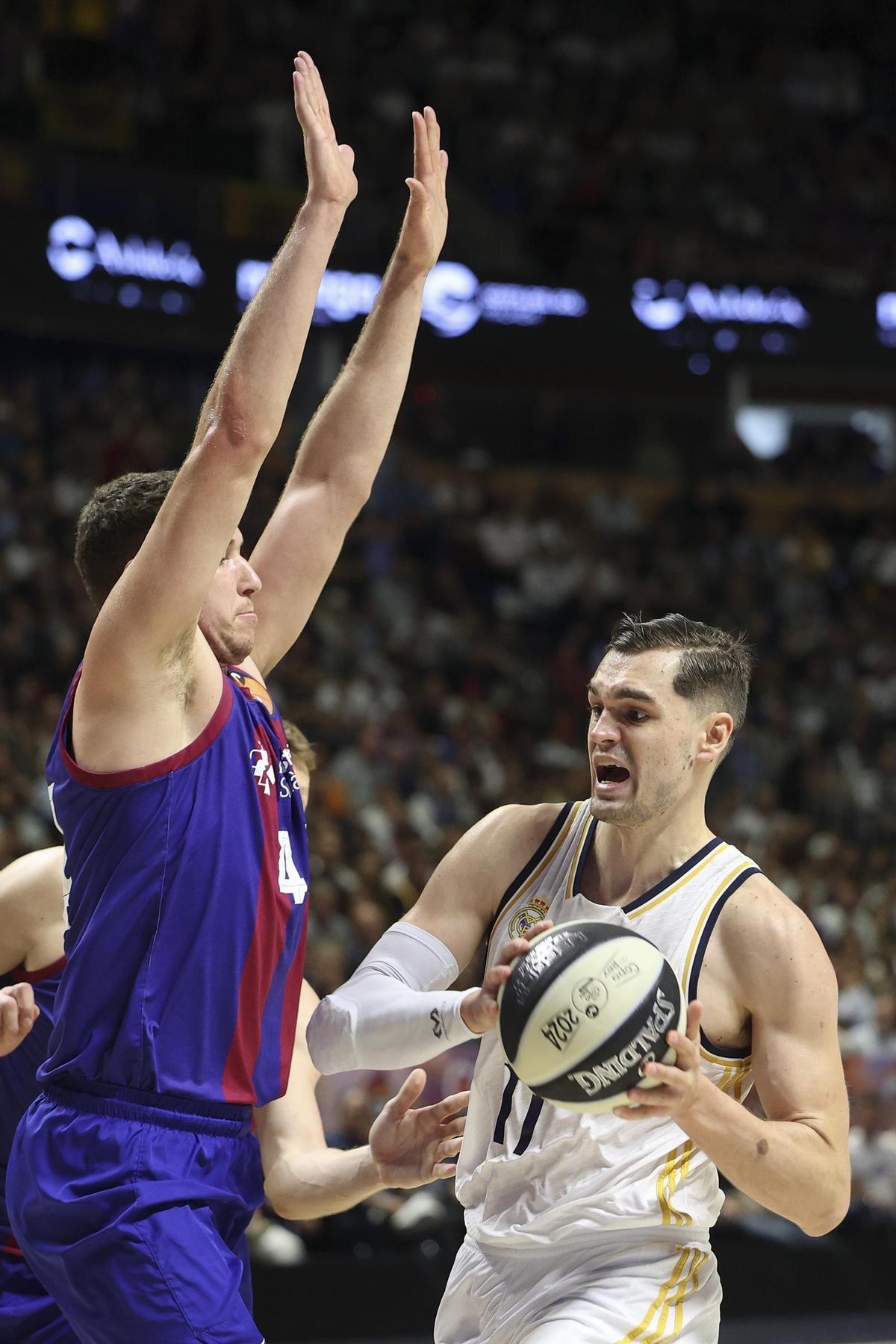 Final de la Copa del Rey 2024 de baloncesto, Real Madrid - FC Barcelona, en imágenes Final de la Copa del Rey 2024 de baloncesto, Real Madrid - FC Barcelona, en imágenes