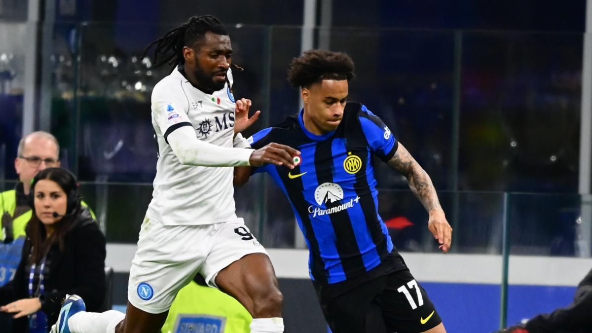 La reacción del Napoli marcó la celebración del Inter