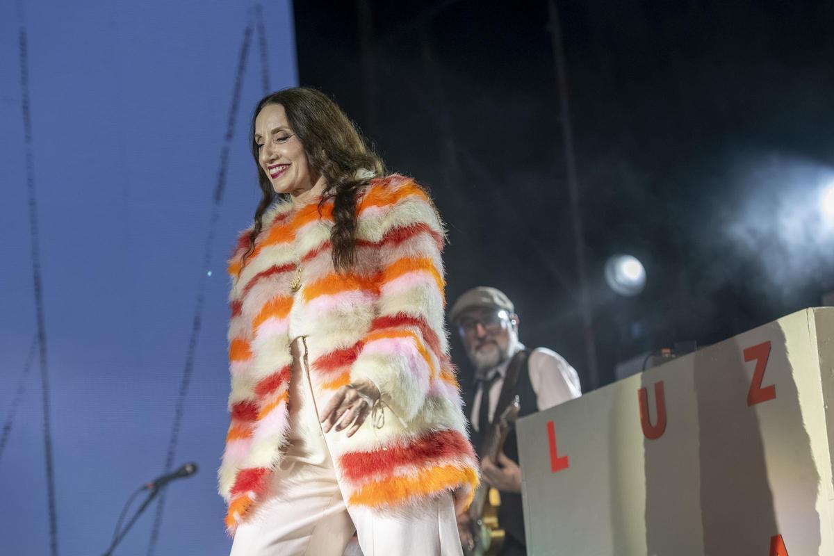 Luz Casal al seu conçert del Festival Camins de Manresa