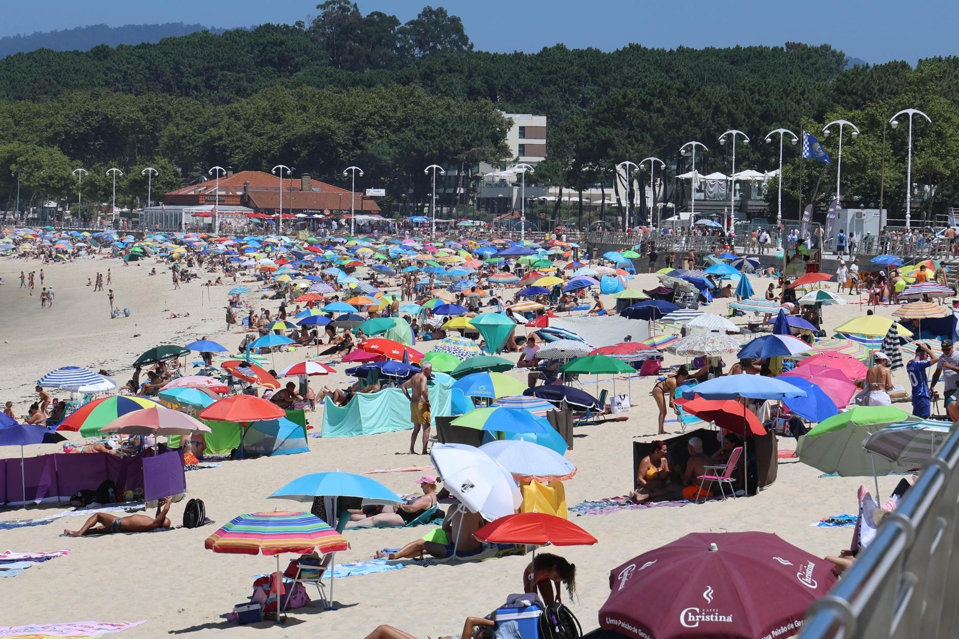 Alerta amarilla en 13 municipios de Pontevedra por temperaturas máximas