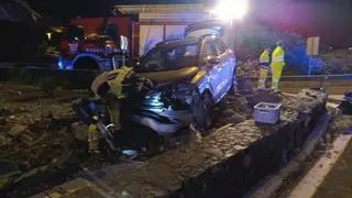 Grave accidente en TenerIfe: cinco heridos al salirse su coche de la autopista del norte
