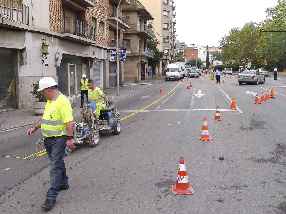 Obres plaça del Sol de Figueres