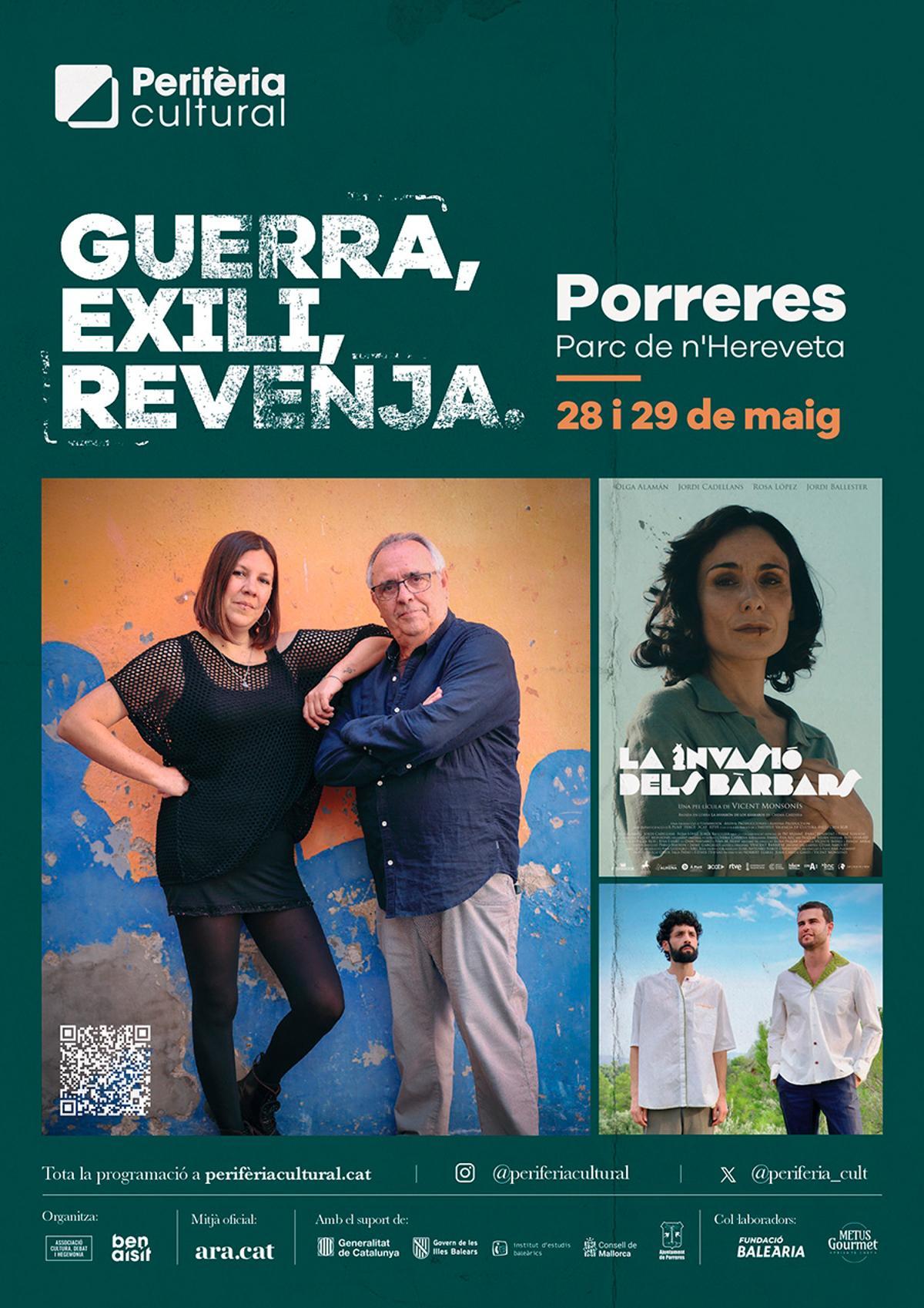 Cartel promocional del ciclo Perifèria Cultural