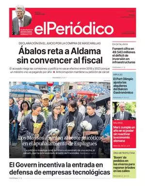 La portada de EL PERIÓDICO del 5 de mayo de 2026