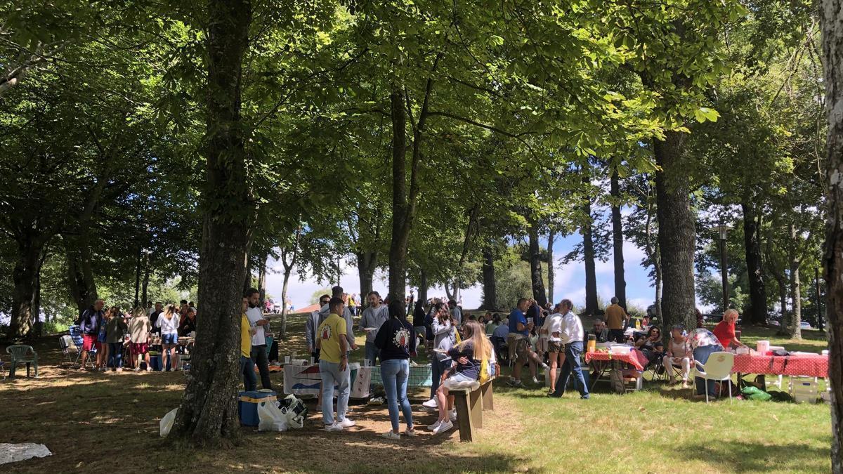 Ambiente en el campo de San Roque, en una edición pasada de las fiestas.