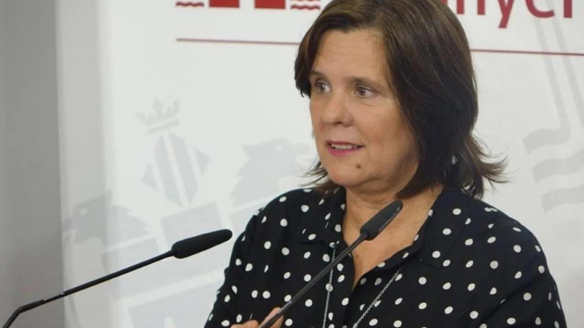 La regidora de Ontinyent Sayo Gandia.