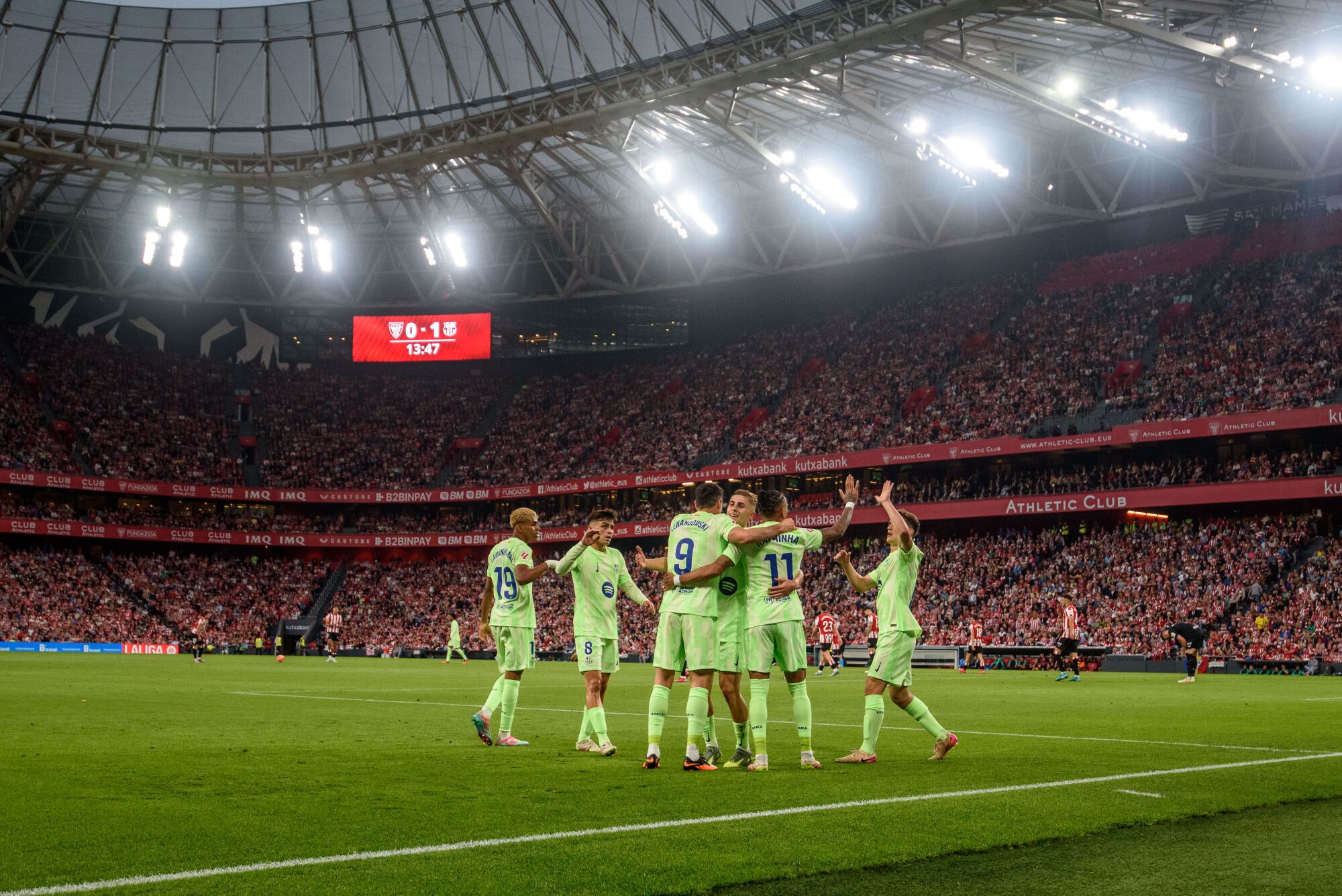 LaLiga: Athletic - Barcelona, en imágenes.