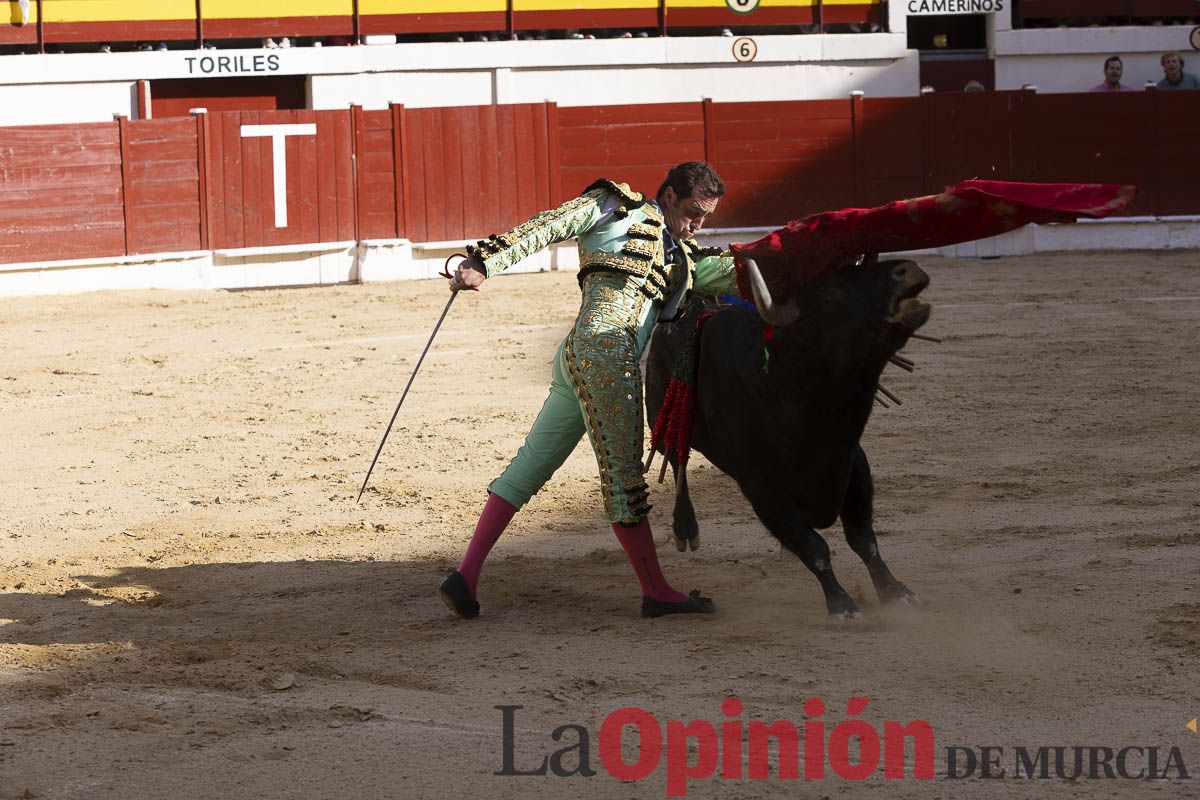 Corrida de toros en Abarán (El Fandi, Emilio de Justo, El Payo)
