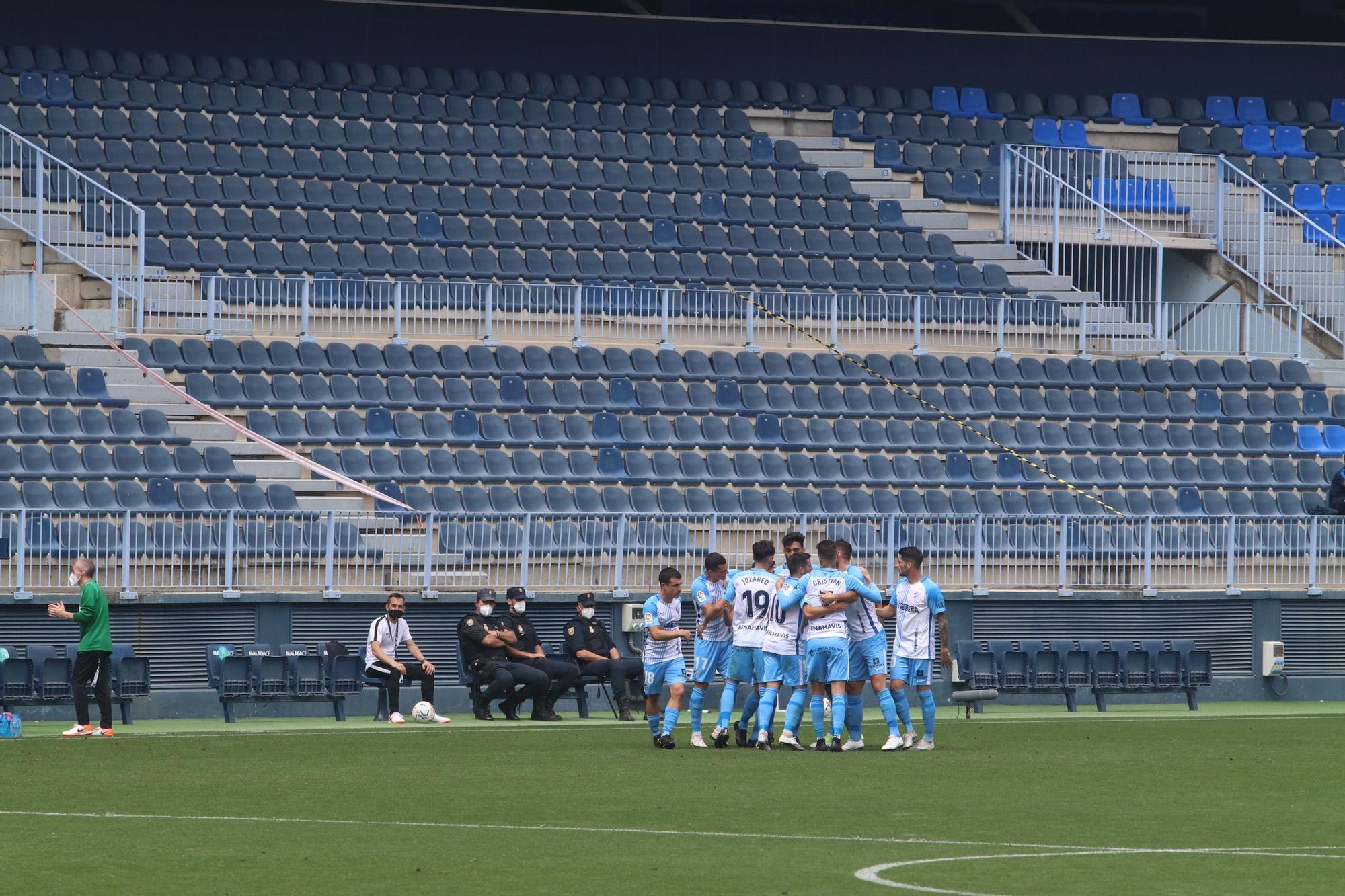 Las imágenes del Málaga CF - Albacete Balompié de LaLiga SmartBank