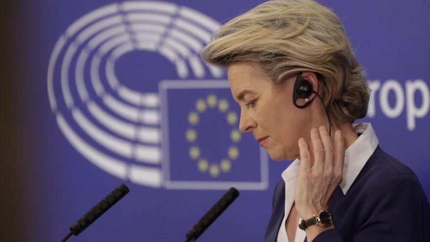 Las horas más bajas de von der Leyen