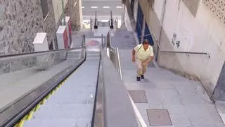Las Palmas de Gran Canaria sufre el colapso de sus escaleras mecánicas y ascensores por falta de mantenimiento