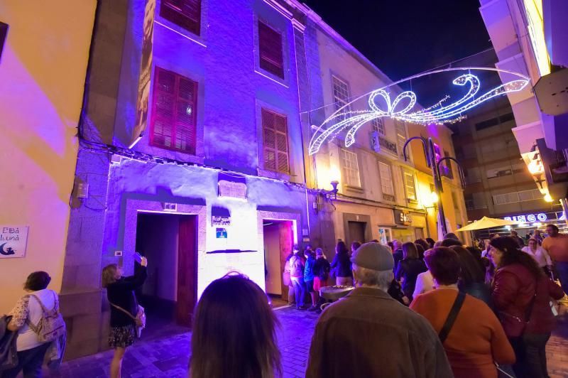 04-01-2020 LAS PALMAS DE GRAN CANARIA. Colas para visitar la Casa-Museo Pérez Galdós. Fotógrafo: ANDRES CRUZ  | 04/01/2020 | Fotógrafo: Andrés Cruz