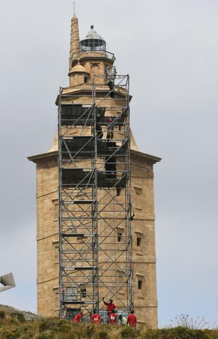 Se conmemoran los diez años de la declaración de la Torre de Hércules como Patrimonio Universal.