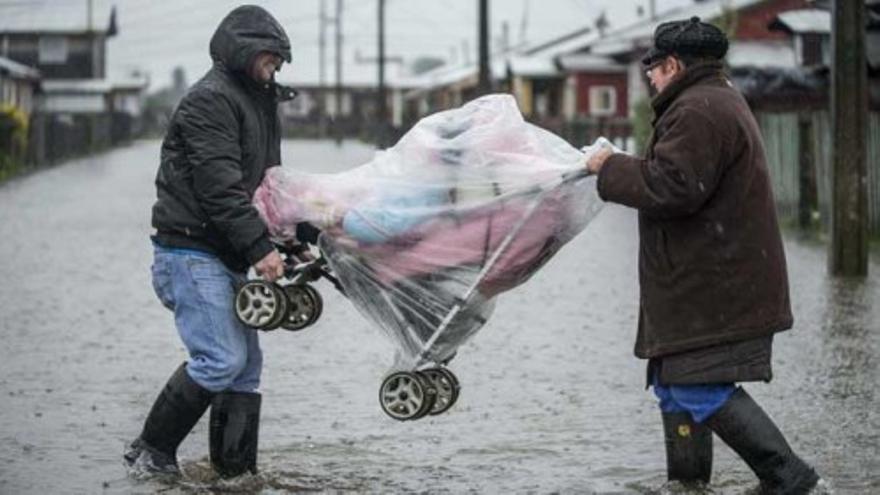 Las lluvias  dejan miles de damnificados en  Chile