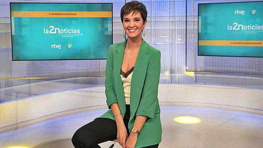 La presentadora de &#039;La 2 Noticias&#039;, Paula Sáinz-Pardo.