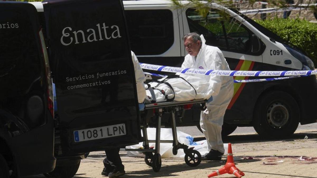 Un expolítico ucraniano muere en un tiroteo a las puertas del Colegio Americano de Madrid en Pozuelo de Alarcón