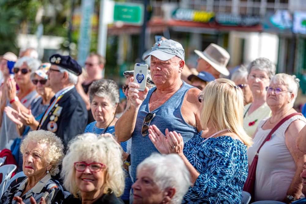 La Royal British Legion celebra un año más un desfile en honor a los soldados que murieron en la Primera Guerra Mundial