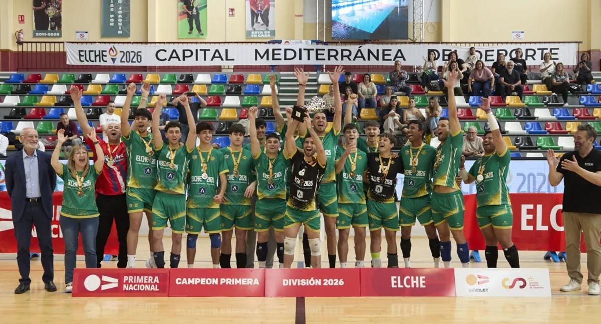 CV Elche le regala a su afición el título de Primera División Masculina.
