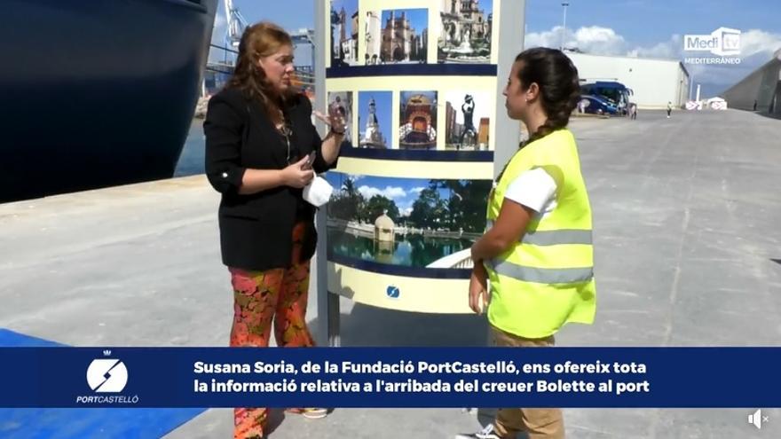 ‘Coneix el port de Castelló’ vuelve a emitir el especial de cruceros
SUSANA SORIA, FUNDACIO PORTCASTELLO, CON SANDRA SEGARRA