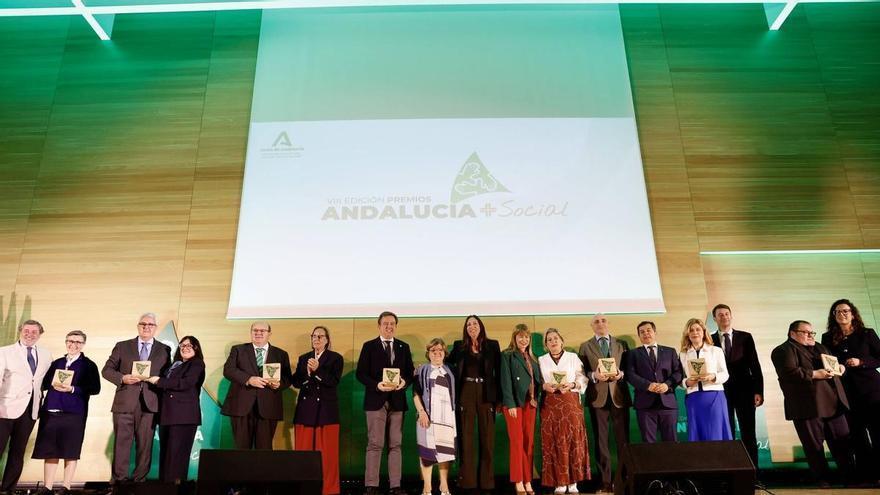 Fundación ETEA y Ayuntamiento de Lucena, entre los galardonados en los Premios Andalucía + Social en Córdoba