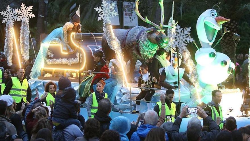 Cabalgata de los Reyes Magos de la Navidad pasada.